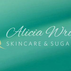 Logo for Alicia Wright, Skincare & Sugaring