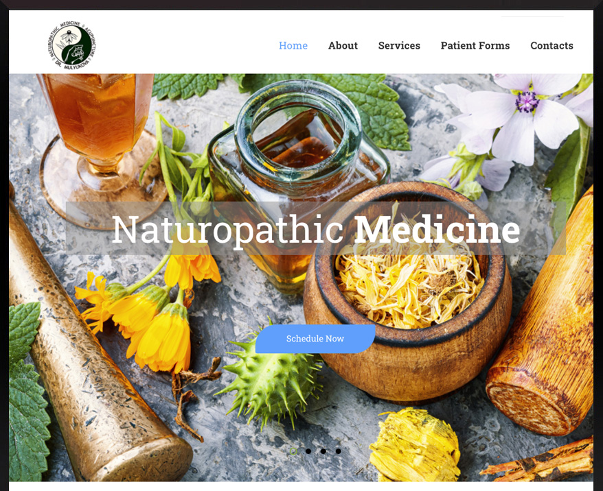 WordPress site for Tacoma Natural Health